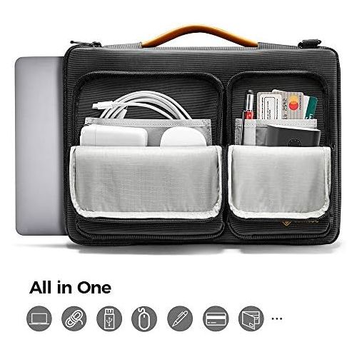  [아마존베스트]Tomtoc tomtoc 360 Protective Laptop Sleeve for 14 Inch Acer HP Dell Chromebook, ThinkPad X1 Yoga (1-4 Gen)/ T Series, 15 Inch New MacBook Pro A1990 A1707, 2019 Surface Laptop 3 15 Inch, U