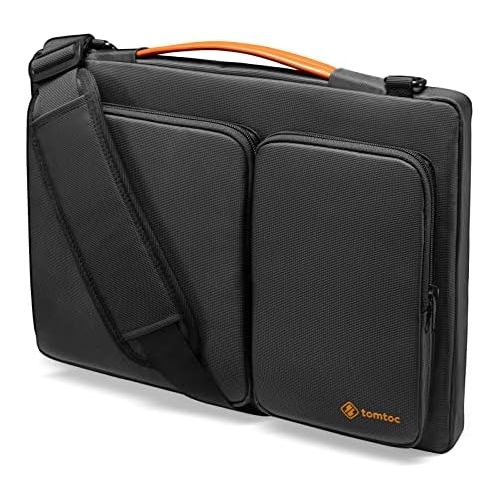  [아마존베스트]tomtoc 360 Protective Laptop Shoulder Bag for 12.3 Surface Pro X/7/6/5/4, 13-inch MacBook Air 2018-2020 M1/A2337 A2179, MacBook Pro 13.3 2016-2020 M1/A2338 A2251 A2289, Waterproof