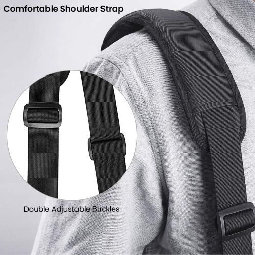  [아마존베스트]tomtoc 360 Protective Laptop Shoulder Bag for 12.3 Surface Pro X/7/6/5/4, 13-inch MacBook Air 2018-2020 M1/A2337 A2179, MacBook Pro 13.3 2016-2020 M1/A2338 A2251 A2289, Waterproof