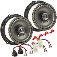 tomzz Audio 4015 011 Speaker Installation Kit Compatible with Ford Fiesta B Max C Max Focus Mondeo 165 mm Coaxial System TA16.5 Pro