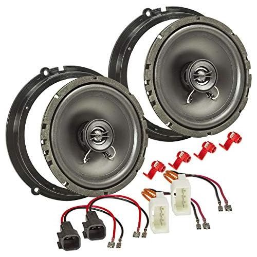  tomzz Audio 4015 011 Speaker Installation Kit Compatible with Ford Fiesta B Max C Max Focus Mondeo 165 mm Coaxial System TA16.5 Pro