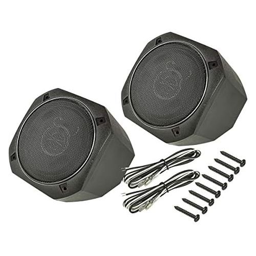  tomzz Audio 4000 011 Speaker Set in Housing DIN 130 2 Way Coaxial System 100 Watt