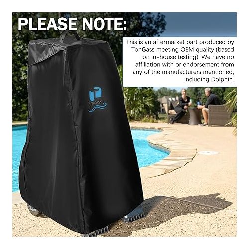 TonGass Swimming Pool Cleaner Cover Pool Cleaner Classic Caddy Cover Compatible with Dolphin Robotic Caddy Cover Exact Replacement for Maytronics Part Number 9991794-R1
