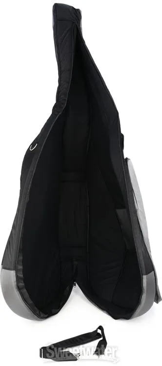  Tonareli BGB34BG 3/4-size Double Bass Bag - Black/Gray