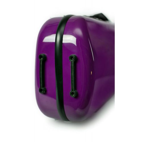  Tonareli Music Supply Tonareli Violin Oblong Fiberglass Case - Purple 4/4 VNFO1006