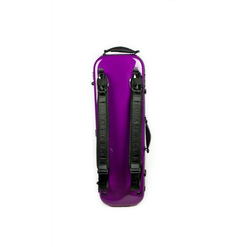  Tonareli Music Supply Tonareli Violin Oblong Fiberglass Case - Purple 4/4 VNFO1006