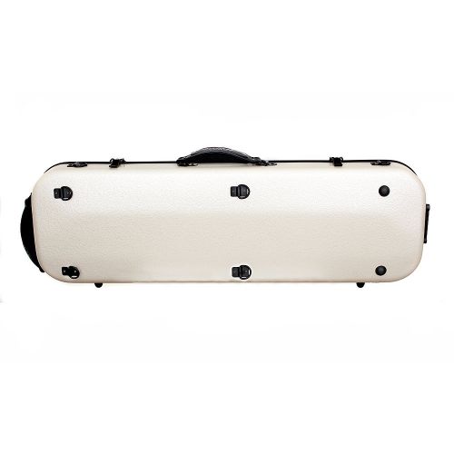  Tonareli Music Supply Tonareli Violin Oblong Fiberglass Case - Pearl 4/4 VNFO 1009