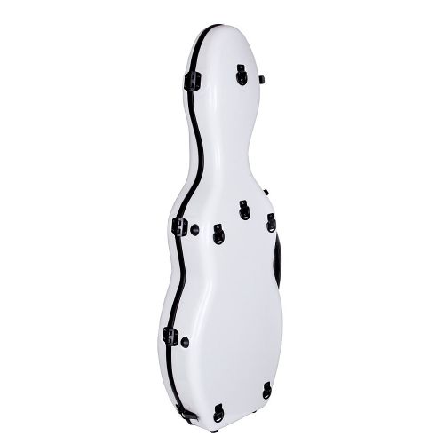  Tonareli Music Supply Tonareli Violin Fiberglass Case - White - 4/4 VNF1020