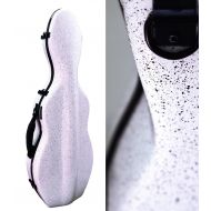 Tonareli Music Supply Tonareli Special Edition Violin Fiberglass Case White Speckled - 4/4 VNF1014