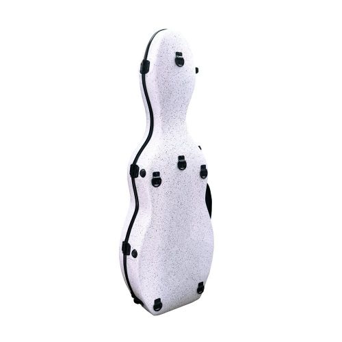  Tonareli Music Supply Tonareli Special Edition Violin Fiberglass Case White Speckled - 4/4 VNF1014