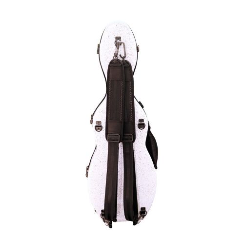  Tonareli Music Supply Tonareli Special Edition Violin Fiberglass Case White Speckled - 4/4 VNF1014