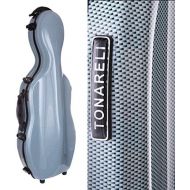Tonareli Music Supply Tonareli Fiberglass Viola Case w/ Wheels - Special Edition Blue Graphite VAF1014