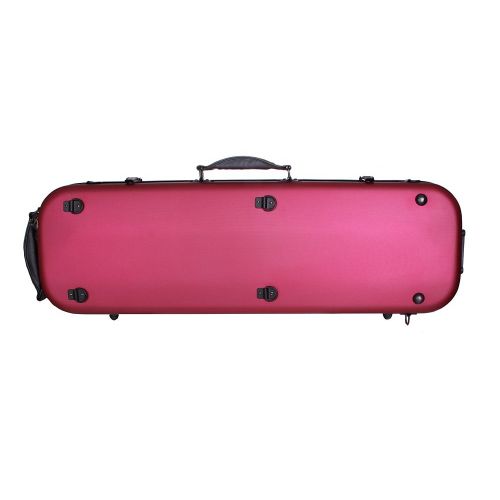  Tonareli Music Supply Tonareli Violin Oblong Polycarbonate & Fiberglass Case - Burgundy VNPCO1000