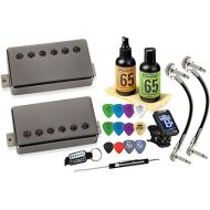 Seymour Duncan Slash 2.0 Electric Guitar Humbucker Pickup Set with Tonebird Care,Picks,Tuner,Tool Bundle Hotter APH-2 11104-20 (Black-Nickel Cover)