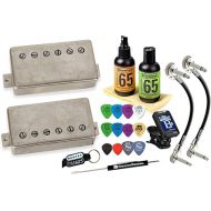 Seymour Duncan Slash 2.0 Electric Guitar Humbucker Pickup Set with Tonebird Care,Picks,Tuner,Tool Bundle Hotter APH-2 11104-20 (Raw-Nickel Cover)