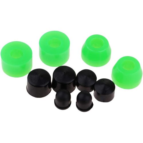  Tongina 20PCS 85a Skateboard Bushings and Pivot Cups Set for Skateboard Truck Longboard Cruiser Parts, High Performance PU Bushings for Skateboarding