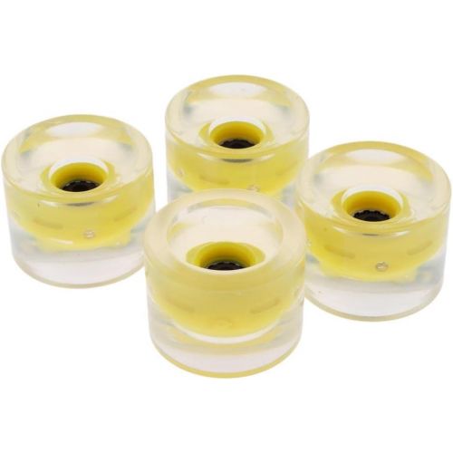  Tongina 4X 70mm Light Up Skateboard Longbord Wheels Glow at Night Wheels 78A Accessories