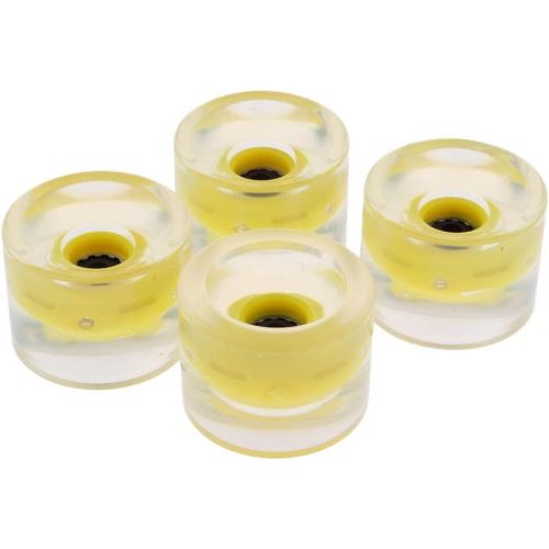  Tongina 4X 70mm Light Up Skateboard Longbord Wheels Glow at Night Wheels 78A Accessories