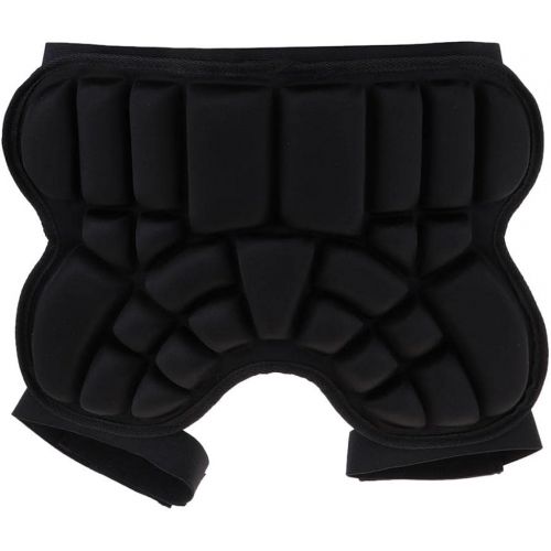  Tongina 3D Padded Hip Protective Shorts Butt Pad Shorts Paded Short Pants for Kids Boys Girls Ski Skiing Skating Skateboarding Snowboard