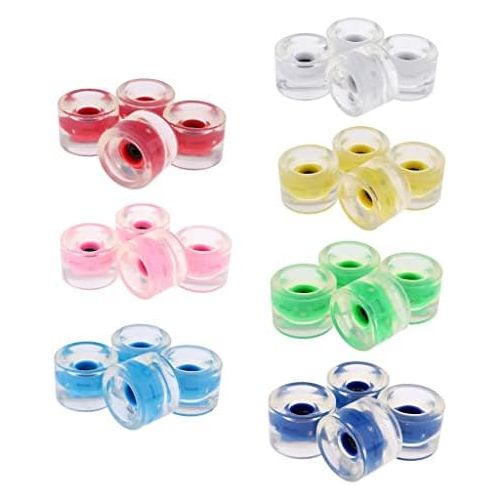  Tongina 4X 70mm Light Up Skateboard Longbord Wheels Glow at Night Wheels 78A Accessories