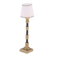 Tongina 1:12Dollhouse Floor Lamp Miniature Lampshade Floor Lamp Light Models