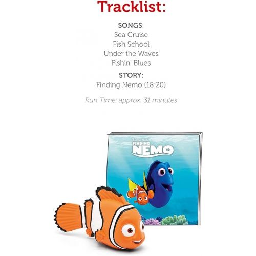  Tonies Nemo Audio Play Character from Disney and Pixar's Finding Nemo