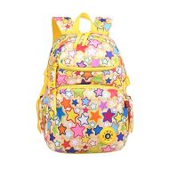 Tonlen Colorful Girl Kid School Book Bag for Elementary Backpack