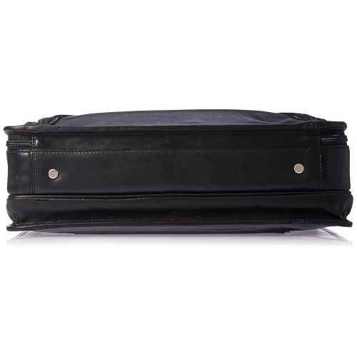  Tony Perotti Italian Leather Zip Around Leather Laptop Briefcase