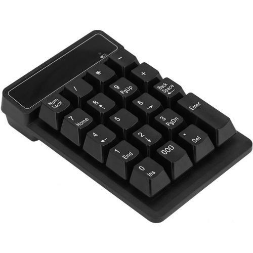  [아마존베스트]Tonysa Waterproof Bluetooth Numeric Keypad, Wireless Numeric Bluetooth Keypad, Portable Wireless Number Pad with 19 Buttons / Thousands Keys for Microsoft/Android/iMac/iOS