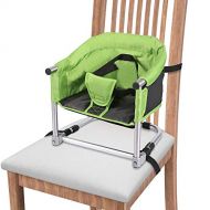 [아마존베스트]Toogel Portable Booster Seat, Travel Booster Feeding Seat W/Carrying Bag|Folding High Chair for Home &...
