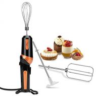 [아마존베스트]Toogel Electric Hand Mixer,Handheld Mixer Egg Beater Set w/AC, Stainless Steel Egg Whisk, BPA-Free Beater, Drink Mixer Attachment, 2 Speed Rotatable Angle Hand Blender Stick Mixer for Cof