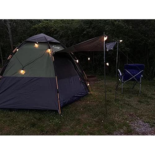  Toogh 3-4 Person Camping Tent 60 Seconds Set Up Tent Waterproof Pop Up Hexagon Outdoor Sports Tent Camping Sun Shelters, Instant Cabin Tent, Advanced Venting Design, Provide Top Ra