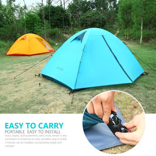  Toogh GraceU Waterproof 3 Season Tents for Camping/3 Person Camping Tent/Backpacking Tents with Carry Bag