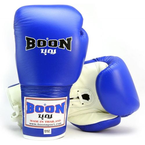  Tookkata 1 Pair BOON Sport Lace-Up Gloves Training Boxing Glove Muay Thai