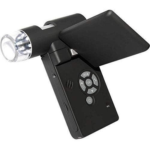  [아마존베스트]TOOLCRAFT USB microscope with monitor 5 megapixel digital magnification (max.): 500 x