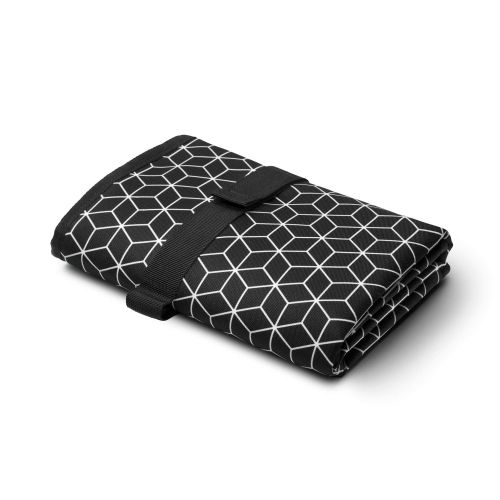  Toolik-Parenting Made Easy Toolik Baby Diaper Changing Pad, Extra Large (27.5 x 19.7 inch) Waterproof Mat for Stroller Walks or Diaper Bag, Fits Newborn and Toddler for Quick Change on The go, Black with 3D