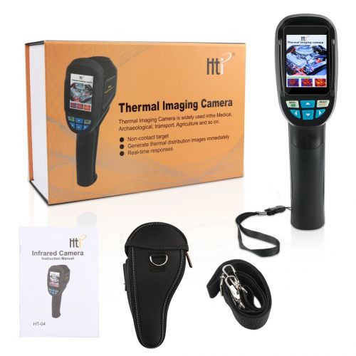  Tools for instrument Hti HT-02D Thermal Imaging Camera, Handheld Infrared (IR) Thermal Imager & Visible Light Camera with IR Resolution 1024Pixels & Temperature Range from -20~300°C,6Hz Refresh Rate