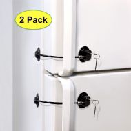 ToolsGold Fridge Lock, Refrigerator Lock, mini fridge lock, File Cabinet Lock, Drawer Lock, Lock for Cabinet, Child...