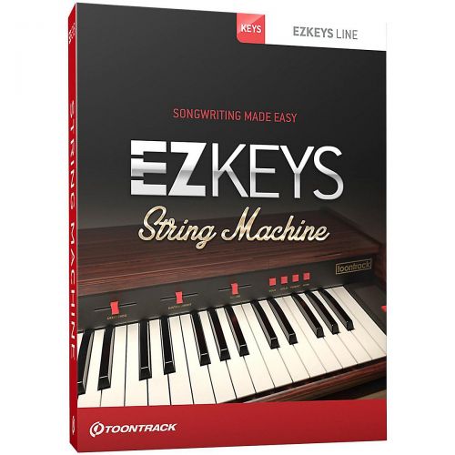  Toontrack},description:The String Machine sound library is based around a meticulously sampled mid-seventies Solina String Ensemble synthesizer, but also comes with a collection of