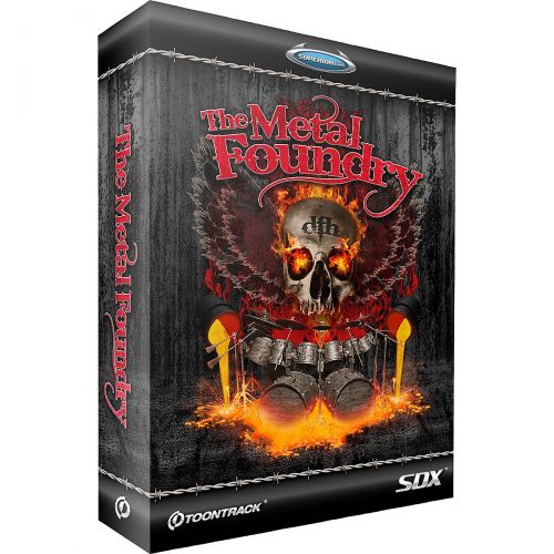  Toontrack},description:The Toontrack Metal Foundry SDX expansion pack for Superior Drummer 2.0 sample engine features the drumming of Meshuggahs Tomas Haake, and includes seven mas