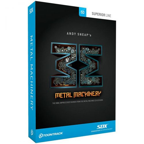  Toontrack},description:This SDX expansion for Superior Drummer 2 features the original recording that was used as the foundation for arguably the most popular set of metal drum sou