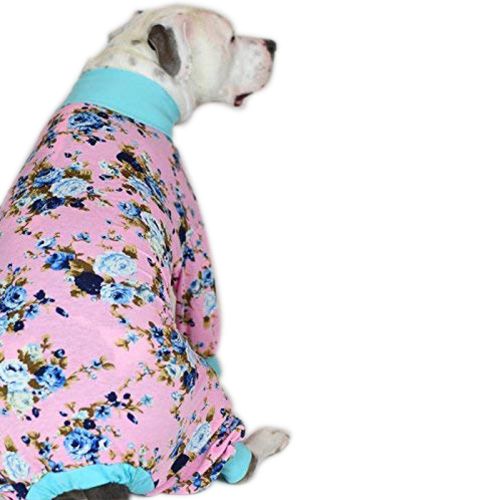  Tooth & Honey Big Dog Pajamas/Dog Pajamas/Slim fit/Lightweight Pullover Pajamas/Full Coverage Dog pjs