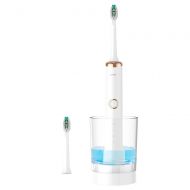 Sonic Electric Toothbrush Rechargeable IPX7 Waterproof Toothbrush 2 Minutes Smart Timer 5 Modes with...