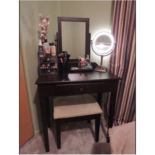  Top Discount Products Ltd Vanity Table Set Mirror Stool Bedroom Furniture Dressing Tables Makeup Desk Gift