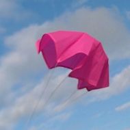 [아마존베스트]Top Flight Parachute Neon Pink 24 Rip Stop Nylon PAR-24