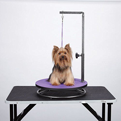  Top Performance Small Pet Round Rotating Grooming Tables - Dog Groomer Table for Smaller Pets