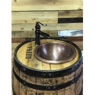 Top Shelf Barrel Personalised Whiskey Barrel Vanity