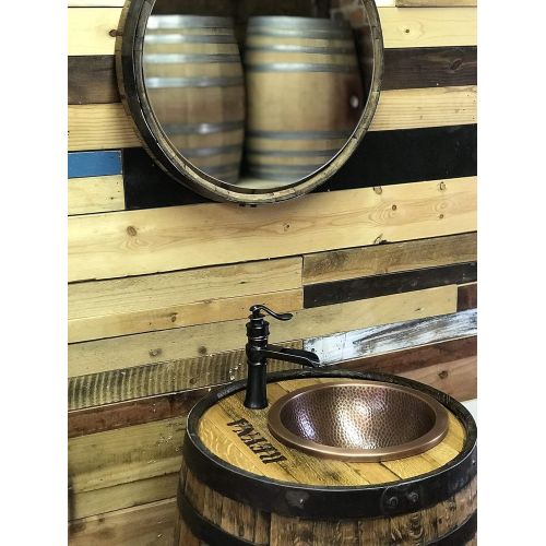  Top Shelf Barrel Personalised Whiskey Barrel Vanity