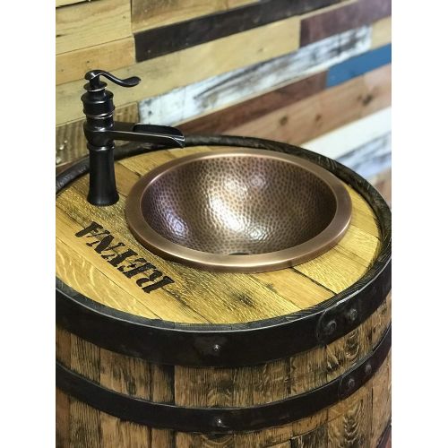  Top Shelf Barrel Personalised Whiskey Barrel Vanity