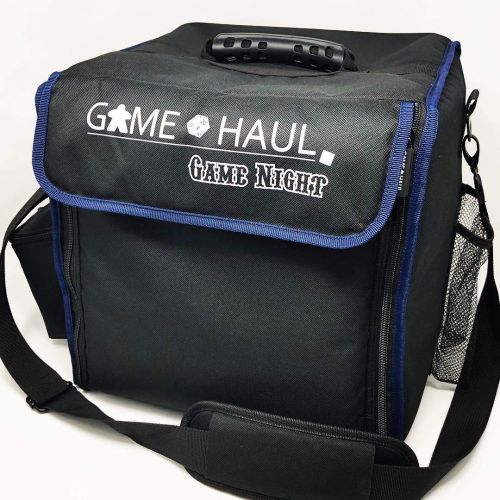  Top Shelf Fun Game Haul: Game Night Padded Board Game Carrying Bag with Handle & Shoulder Strap